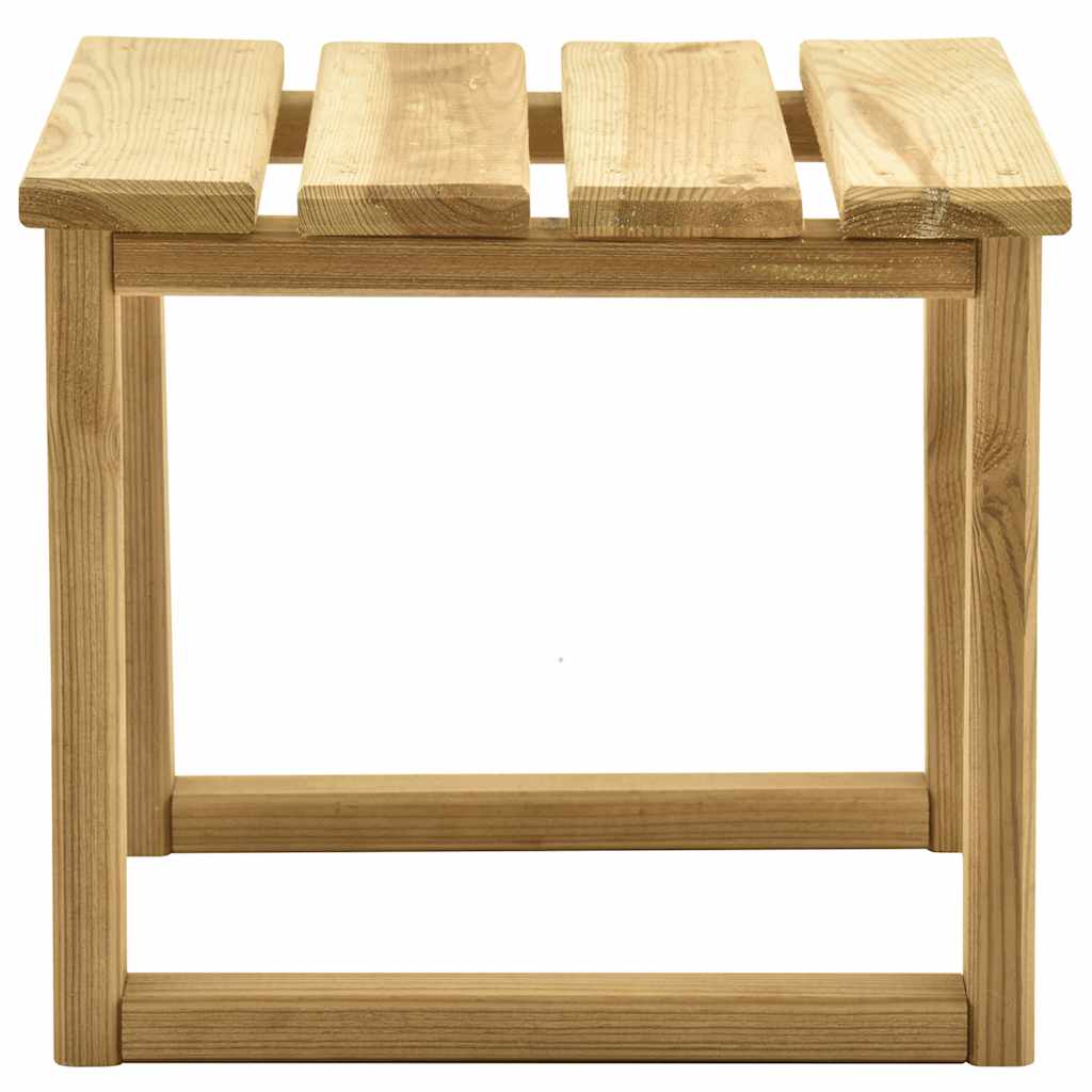 vidaXL Ligbed met tafel geïmpregneerd grenenhout - Aashly