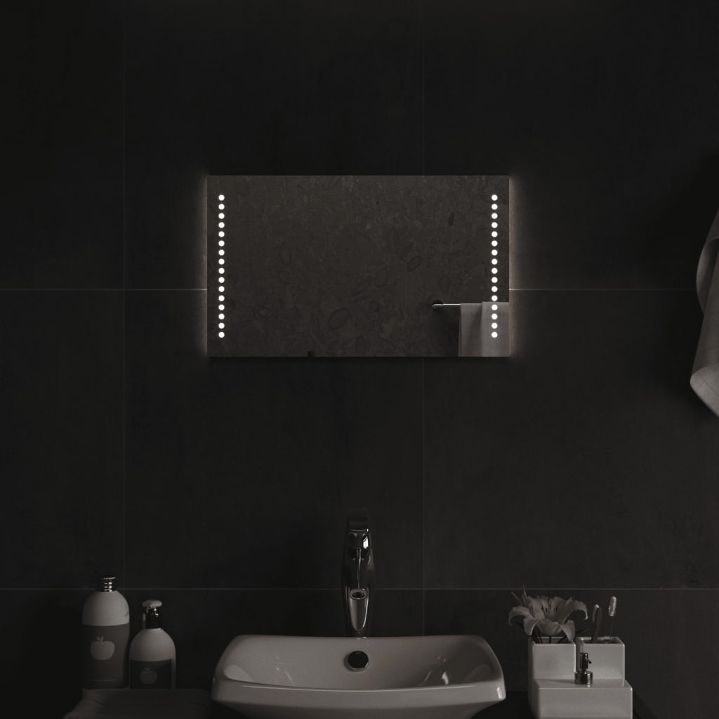 vidaXL Badkamerspiegel LED 40x60 cm