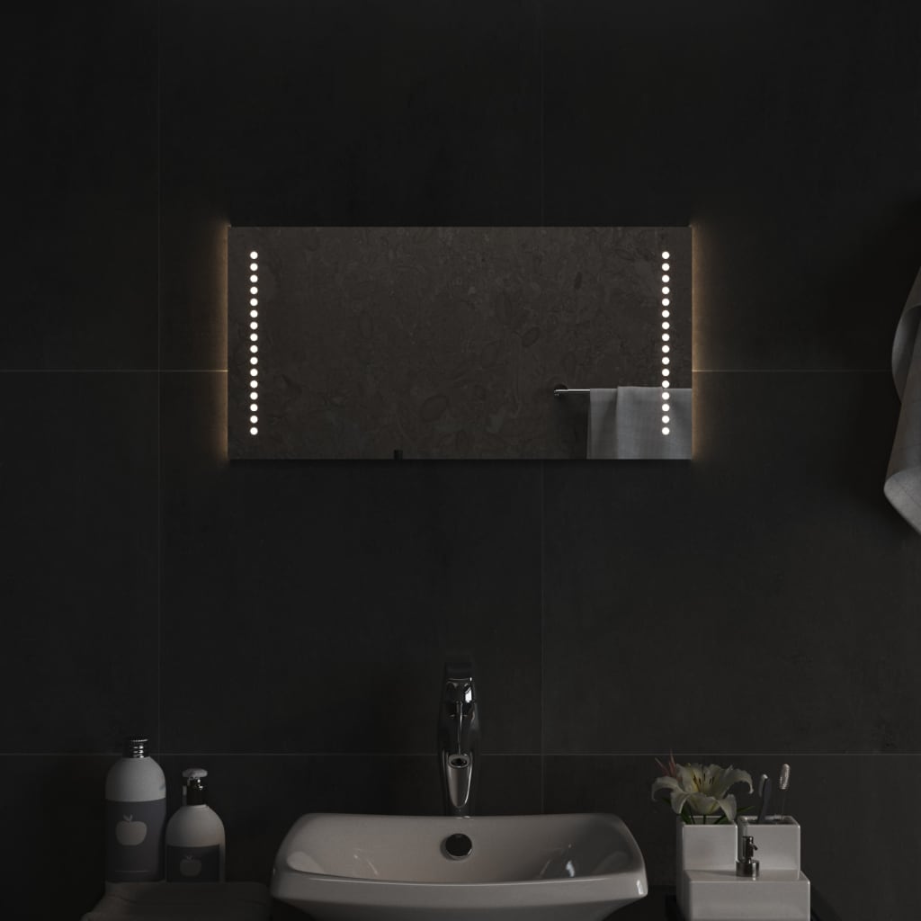 vidaXL Badkamerspiegel LED 40x60 cm