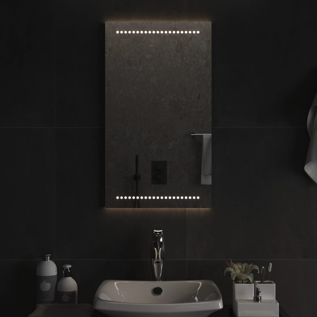 vidaXL Badkamerspiegel LED 40x60 cm