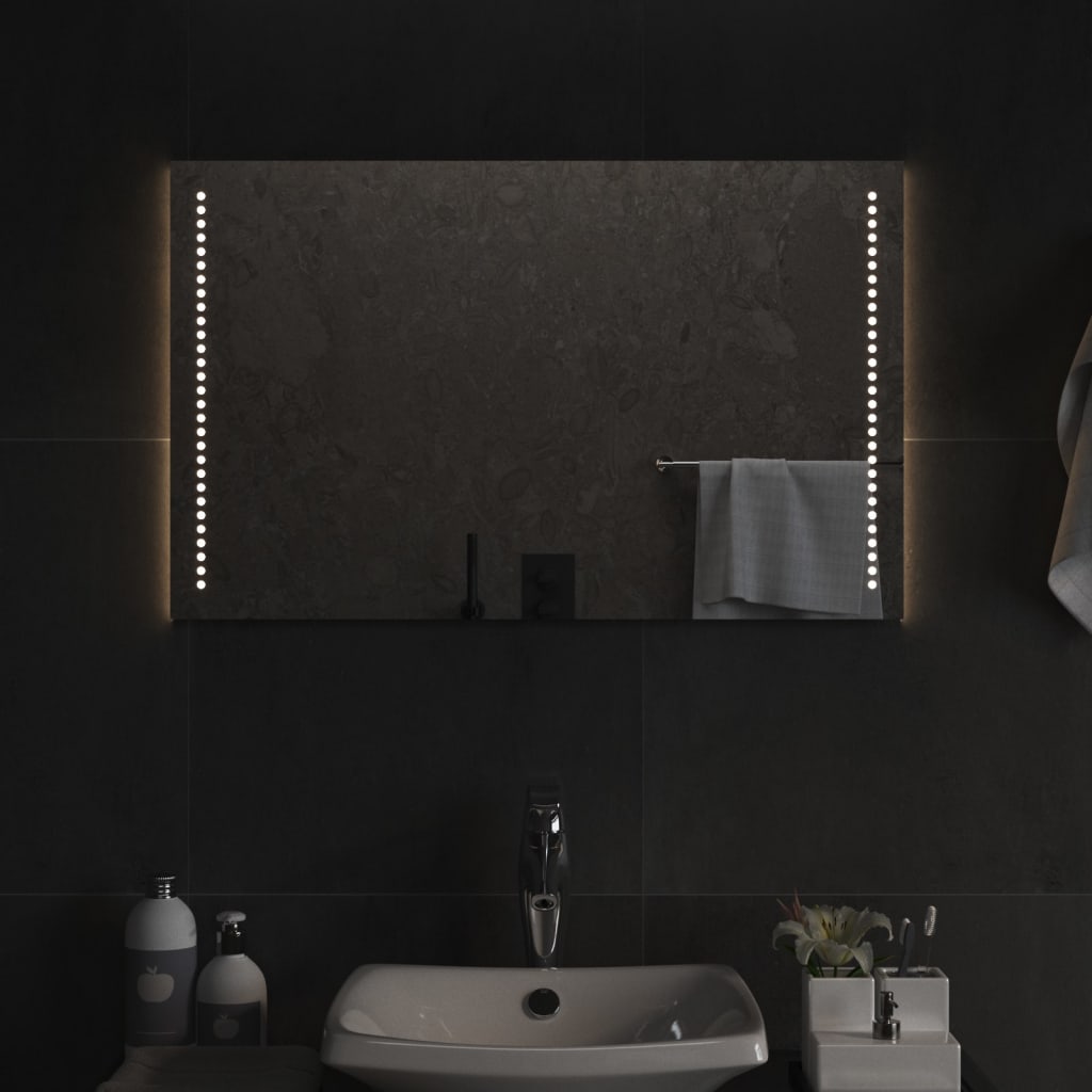 vidaXL Badkamerspiegel LED 40x60 cm