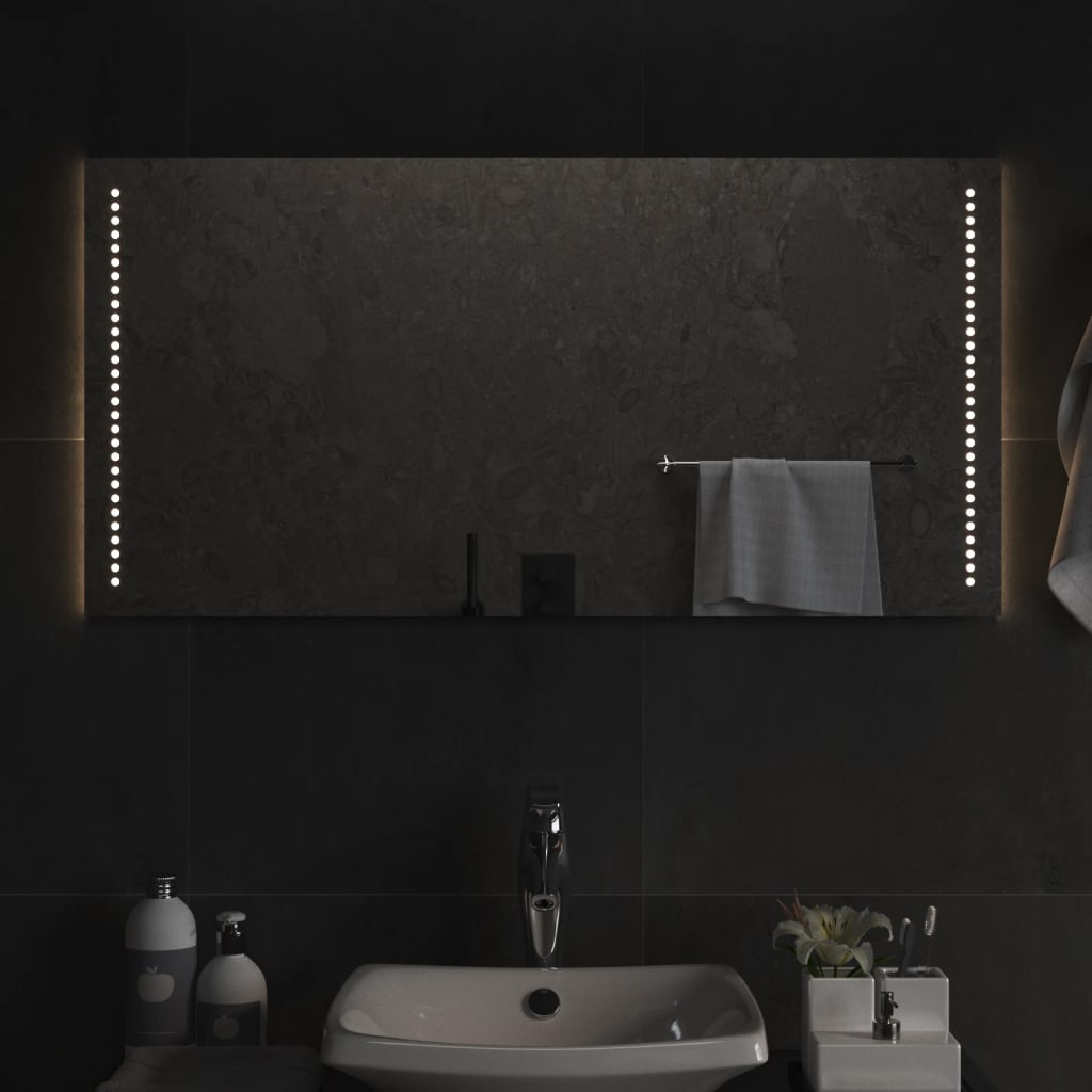 vidaXL Badkamerspiegel LED 40x60 cm