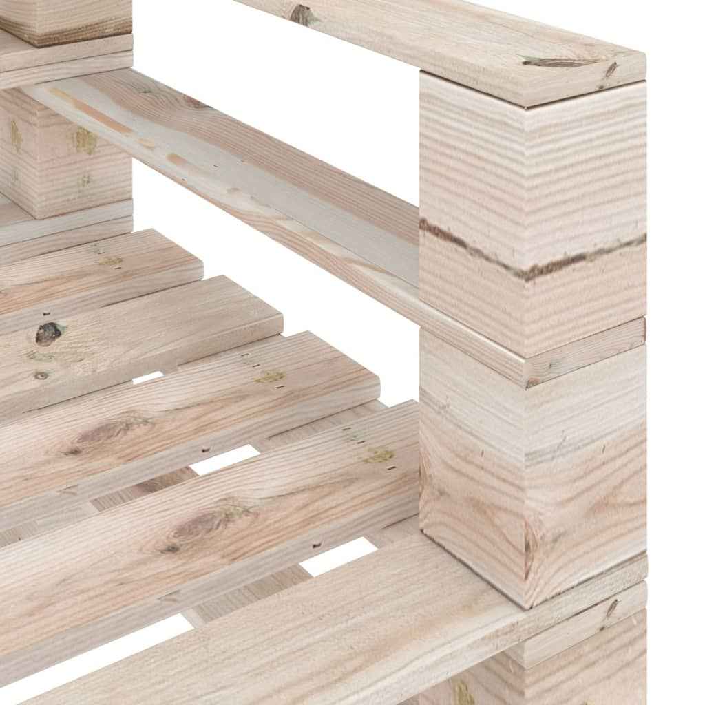 vidaXL Tuinbank pallet geïmpregneerd grenenhouten