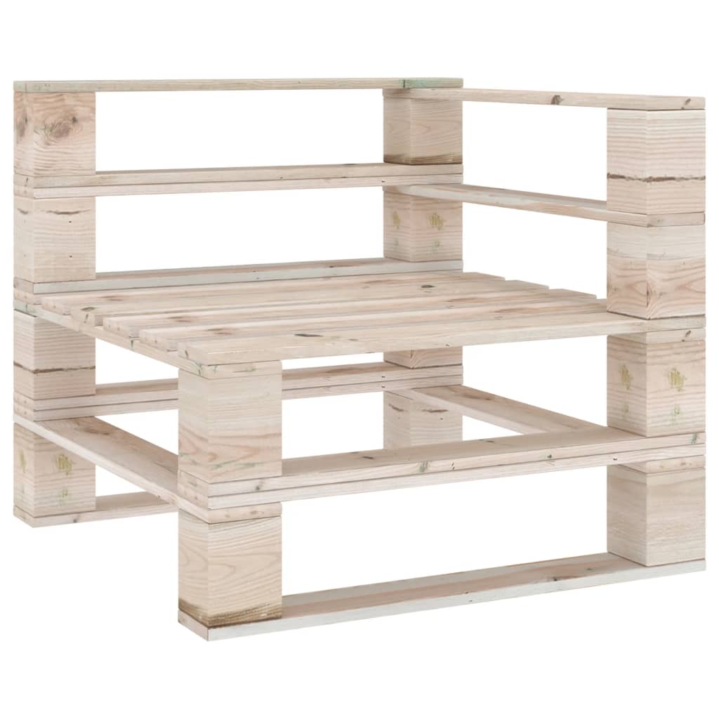vidaXL Tuinbank pallet geïmpregneerd grenenhouten