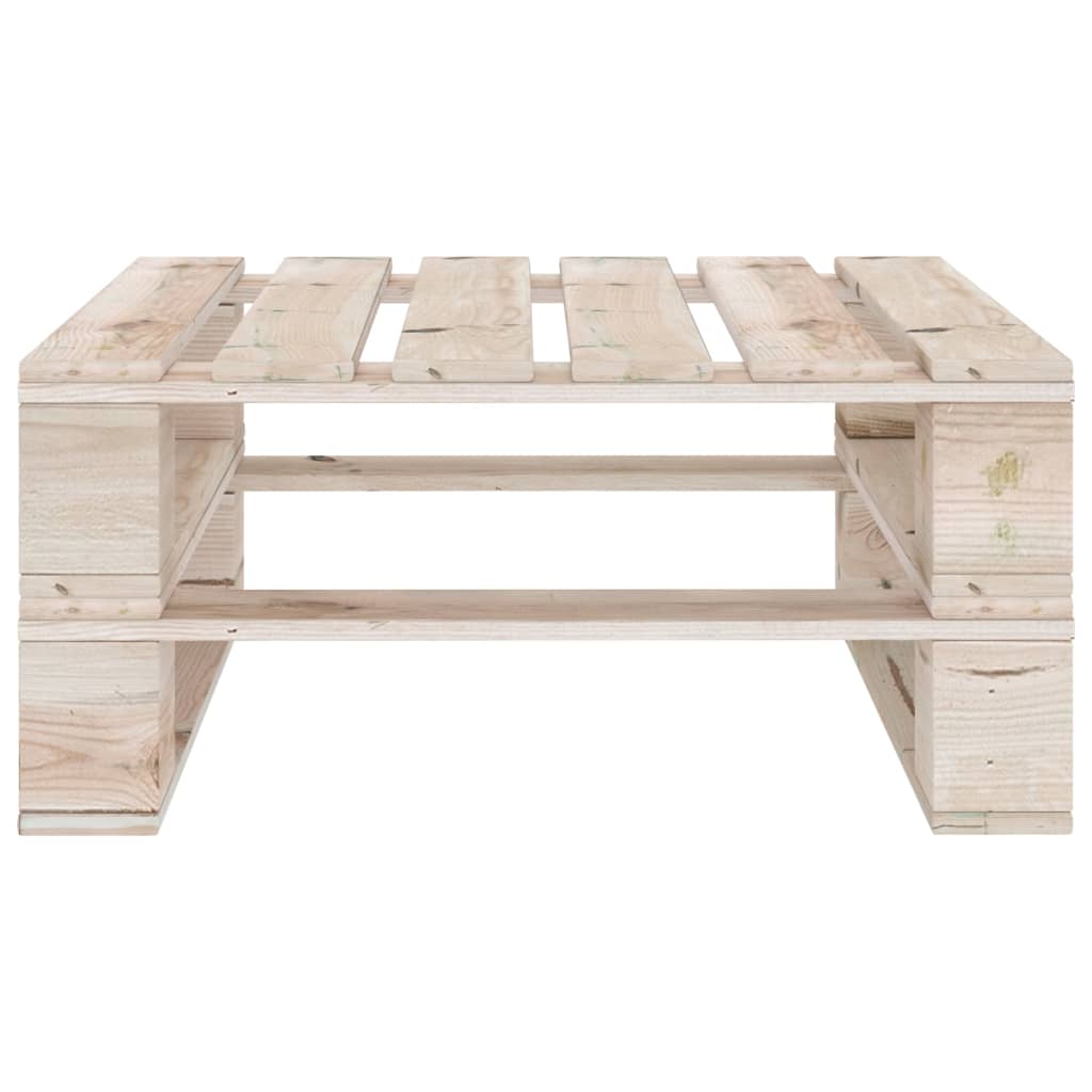 vidaXL Tuintafel pallet geïmpregneerd grenenhout