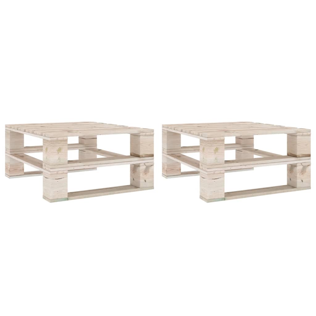 vidaXL Tuintafel pallet geïmpregneerd grenenhout