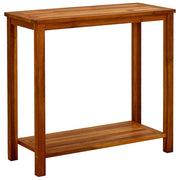 vidaXL Tuinwandtafel 80x35x75 cm massief acaciahout
