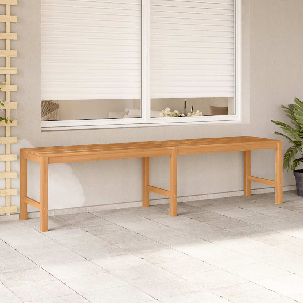 vidaXL Tuinbank 114 cm massief teakhout - Aashly