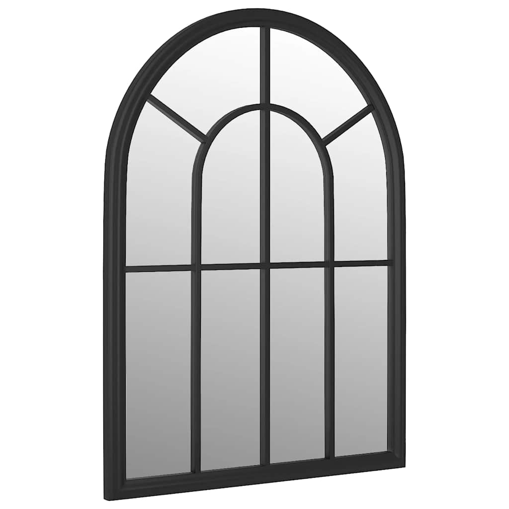 vidaXL Tuinspiegel 60x45 cm ijzer zandkleurig