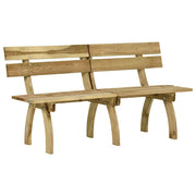 vidaXL Tuinbank 160 cm geïmpregneerd grenenhout - Aashly