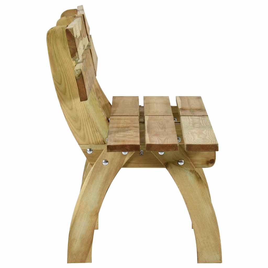 vidaXL Tuinbank 160 cm geïmpregneerd grenenhout - Aashly