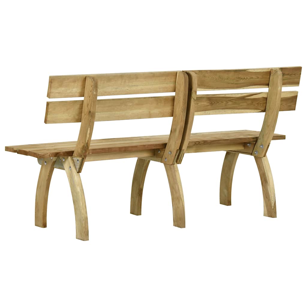 vidaXL Tuinbank 160 cm geïmpregneerd grenenhout - Aashly