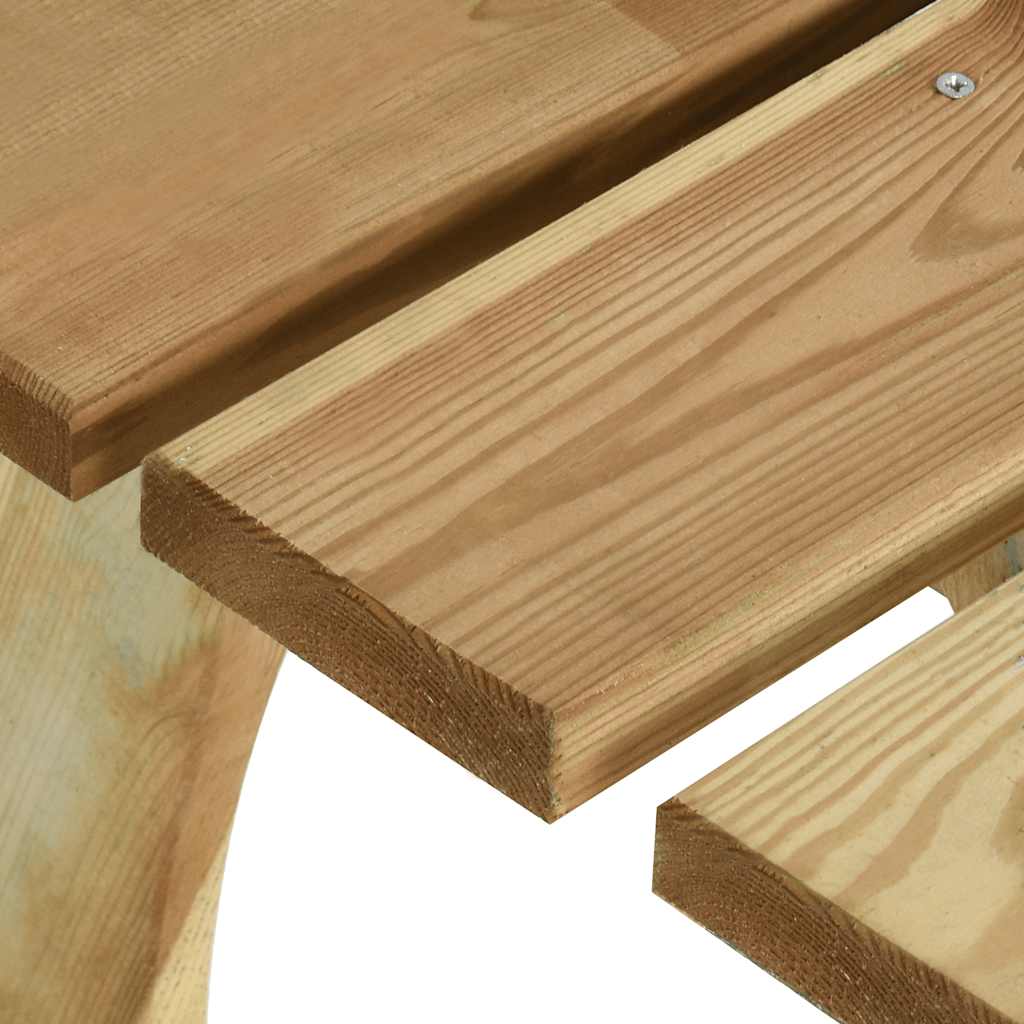 vidaXL Tuinbank 160 cm geïmpregneerd grenenhout - Aashly