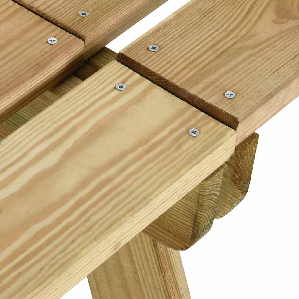 vidaXL Tuinbank 160 cm geïmpregneerd grenenhout - Aashly