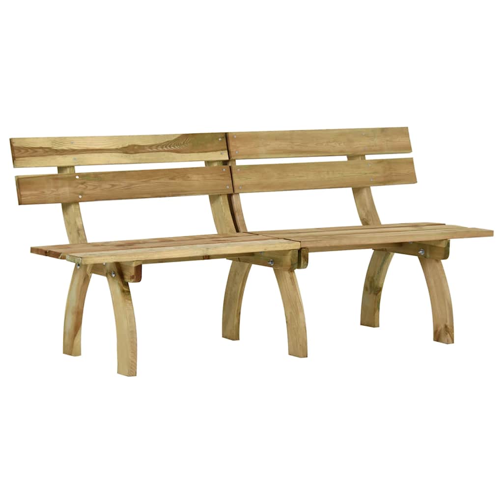 vidaXL Tuinbank 160 cm geïmpregneerd grenenhout - Aashly