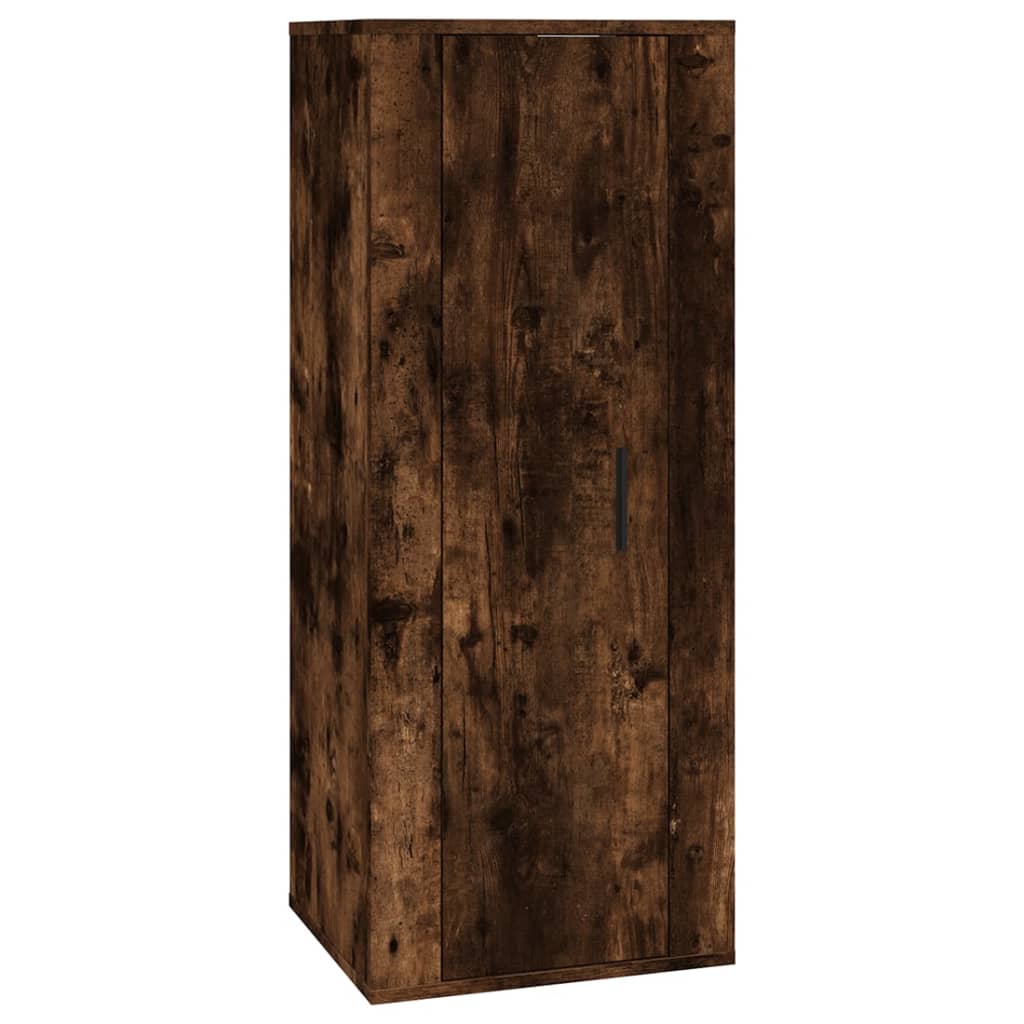 vidaXL 4-delige Tv-meubelset bewerkt hout hoogglans wit