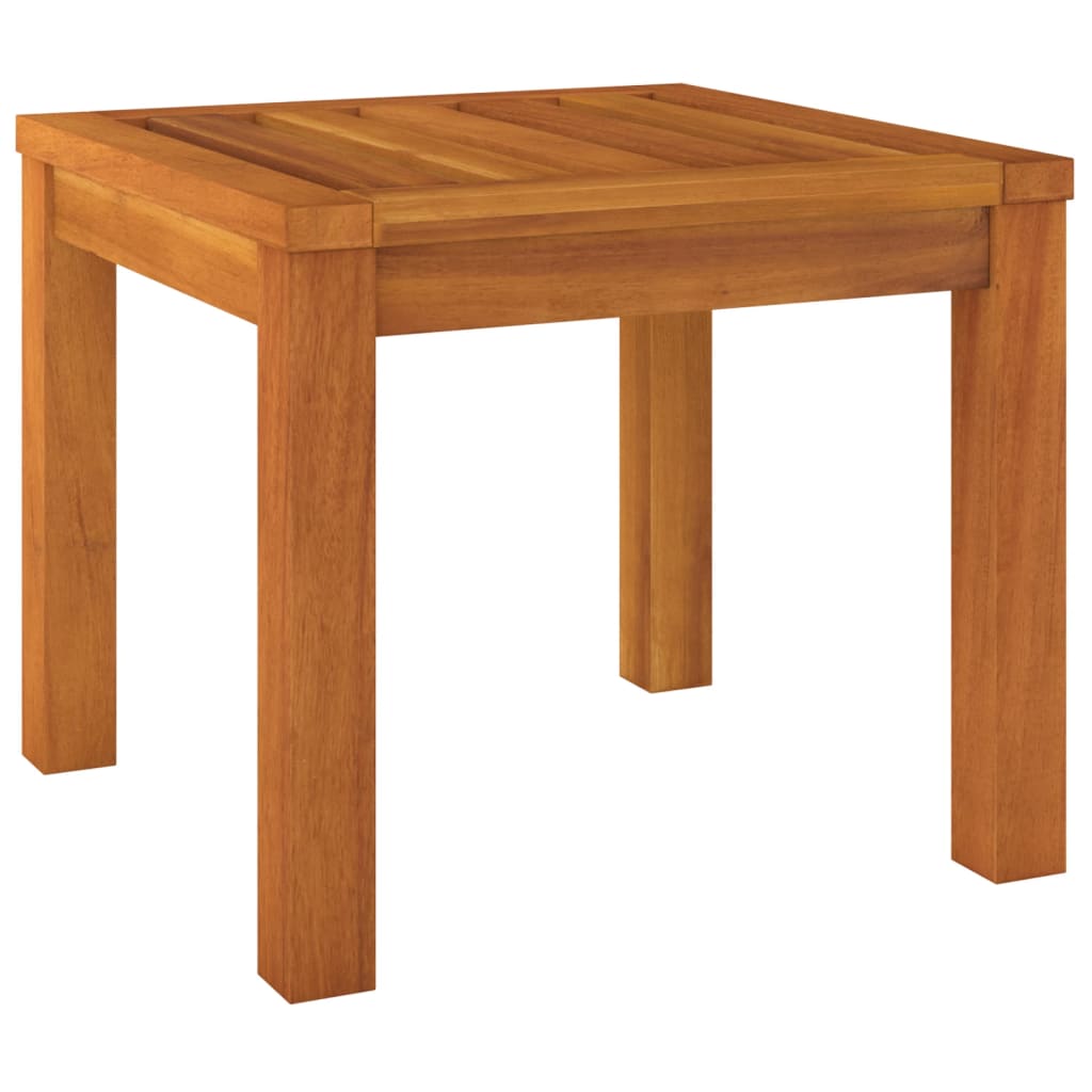 vidaXL Tuinkrukjes 2 st met kussens 40x40x42 cm massief acaciahout - Aashly