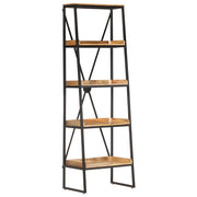 vidaXL Boekenkast met 5 schappen 60x39x180 cm massief mangohout