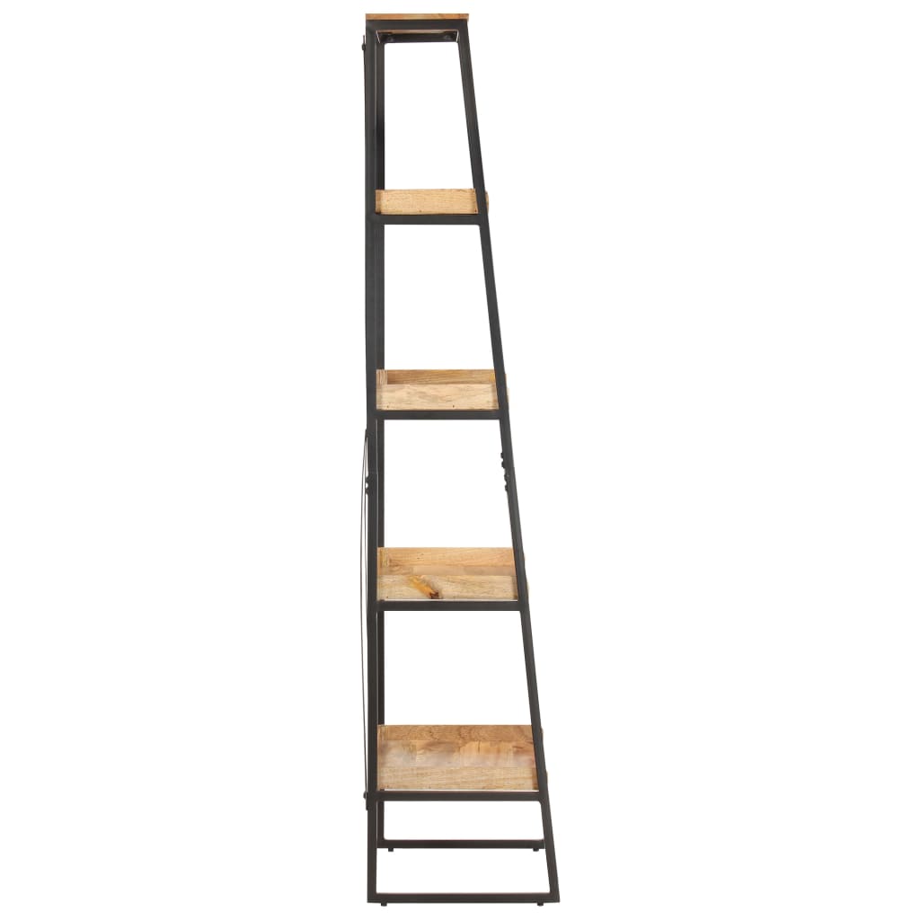 vidaXL Boekenkast met 5 schappen 60x39x180 cm massief mangohout