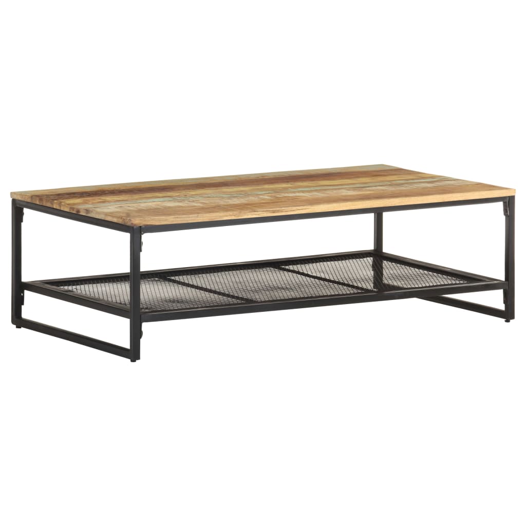 vidaXL Salontafel 110x60x35 cm massief gerecycled hout