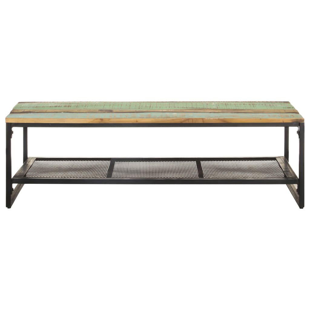 vidaXL Salontafel 110x60x35 cm massief gerecycled hout
