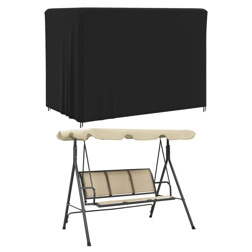 vidaXL Tuinmeubelhoezen 2 st 220x150x150 cm 420D oxford stof