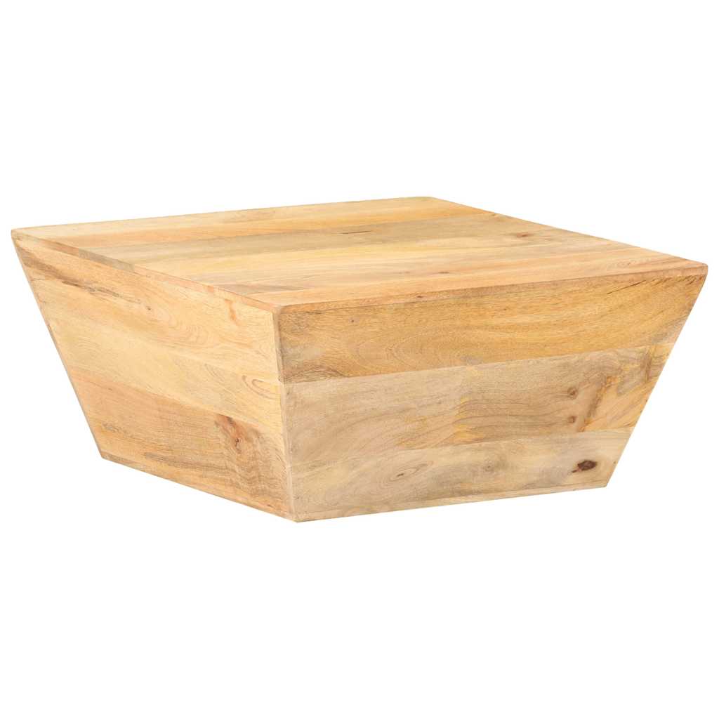 vidaXL Salontafel V-vormig 66x66x30 cm massief acaciahout