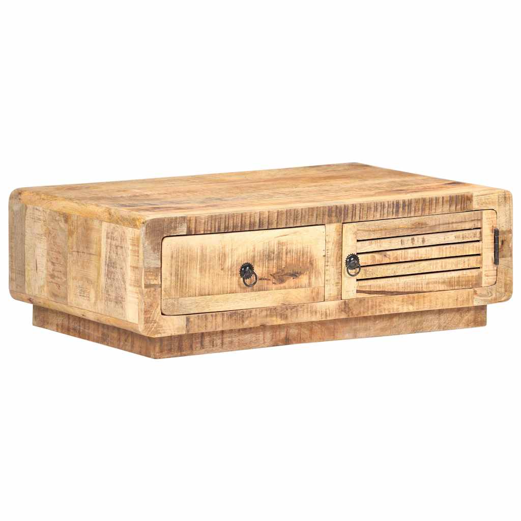 vidaXL Salontafel 89x55x29 cm massief gerecycled hout