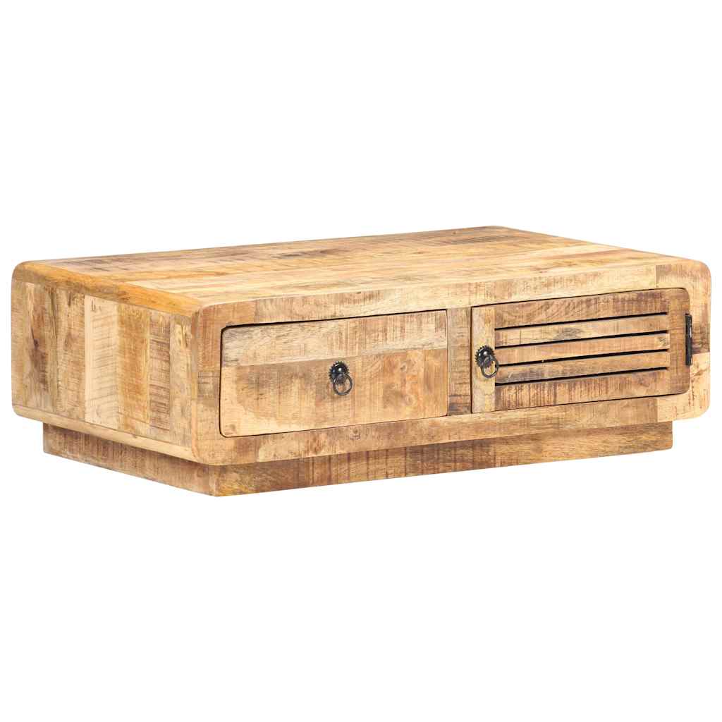 vidaXL Salontafel 89x55x29 cm massief gerecycled hout
