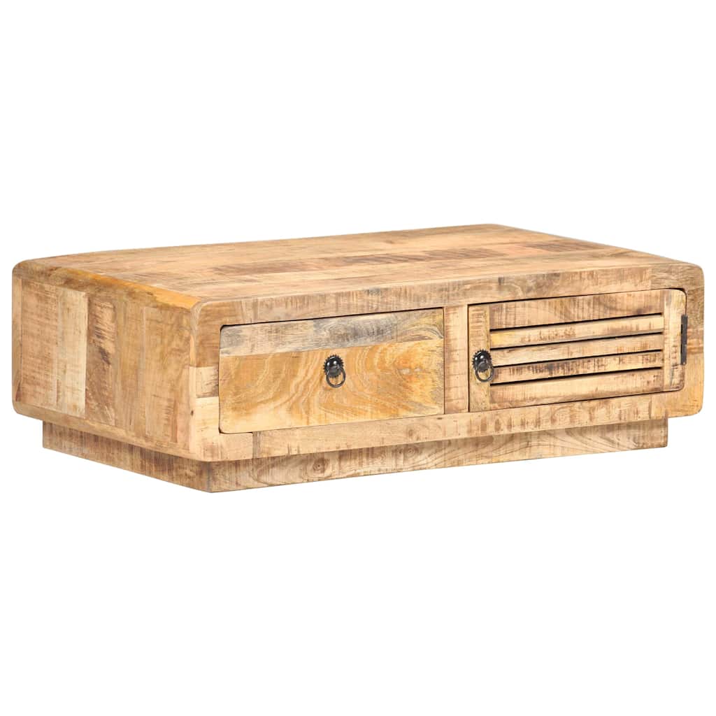 vidaXL Salontafel 89x55x29 cm massief gerecycled hout
