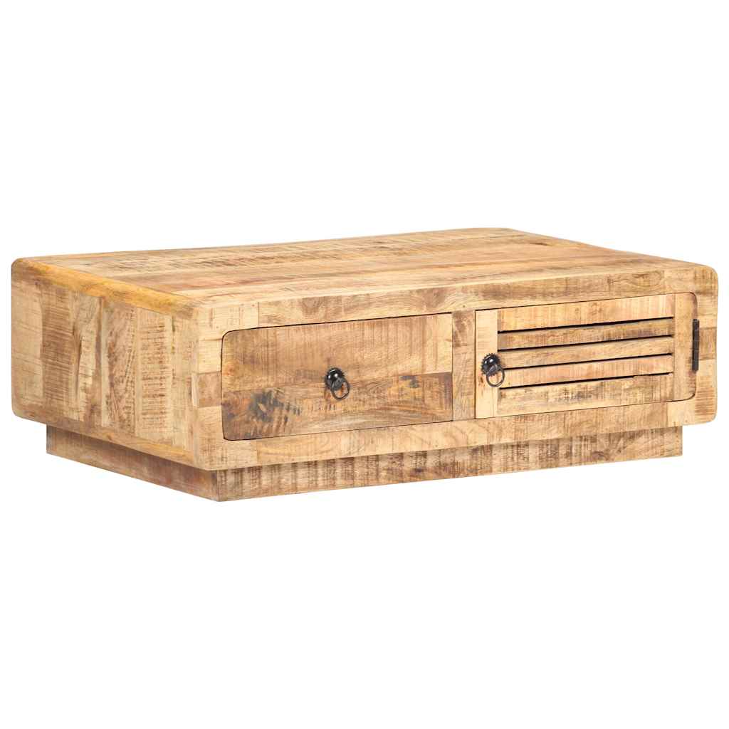 vidaXL Salontafel 89x55x29 cm massief gerecycled hout