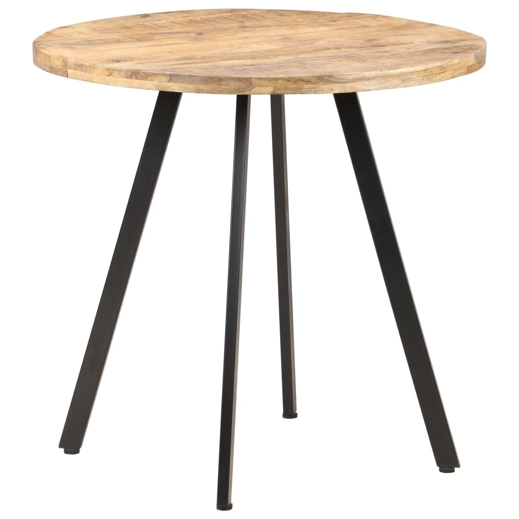 vidaXL Eettafel 80 cm massief gerecycled hout - Aashly
