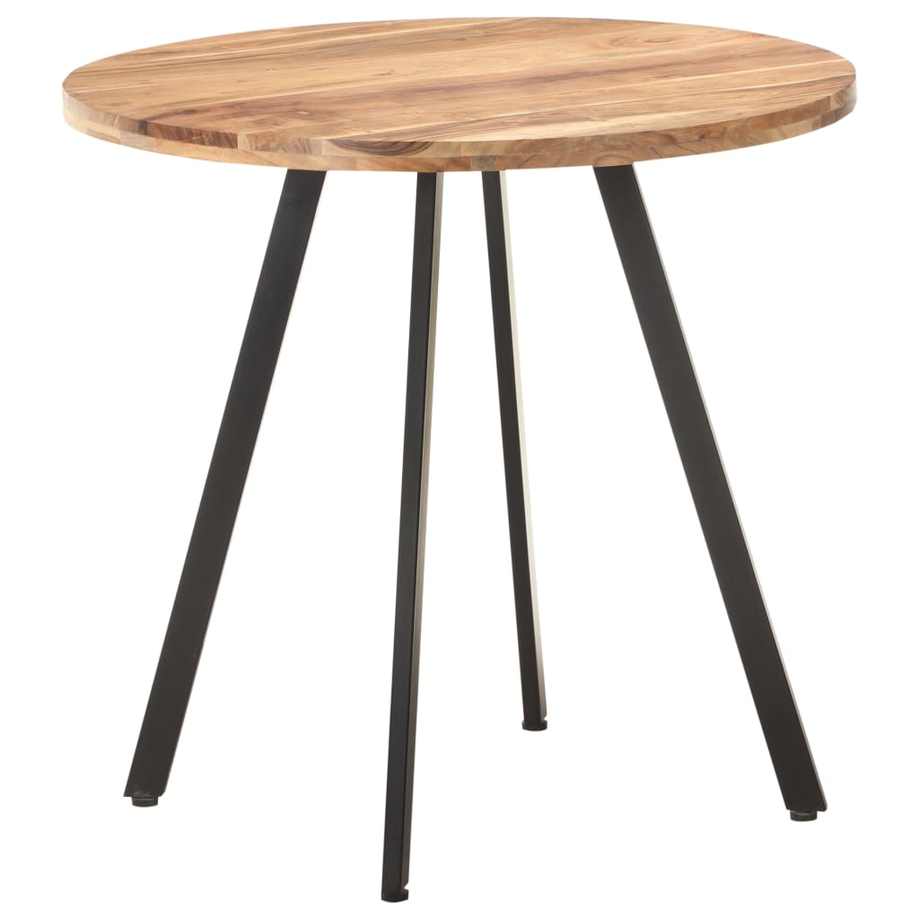vidaXL Eettafel 80 cm massief gerecycled hout - Aashly