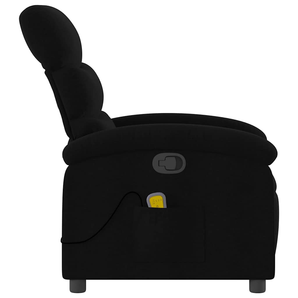 vidaXL Massagestoel met lichtgrijze stof