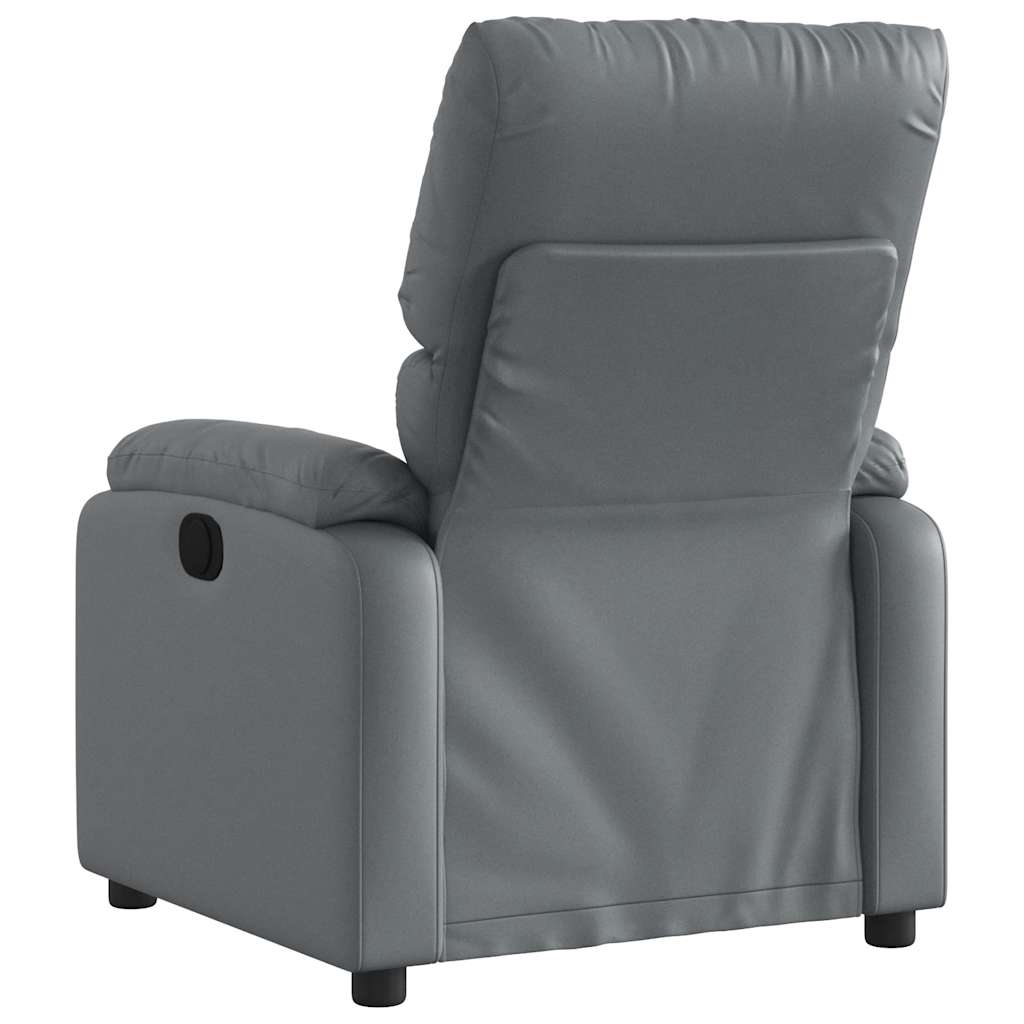vidaXL Massagestoel van zwart kunstleer