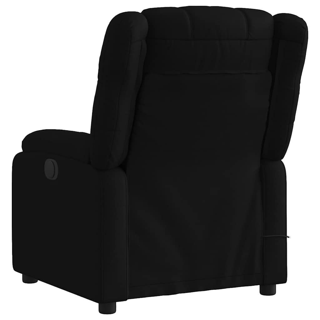 vidaXL Massagestoel met lichtgrijze stof