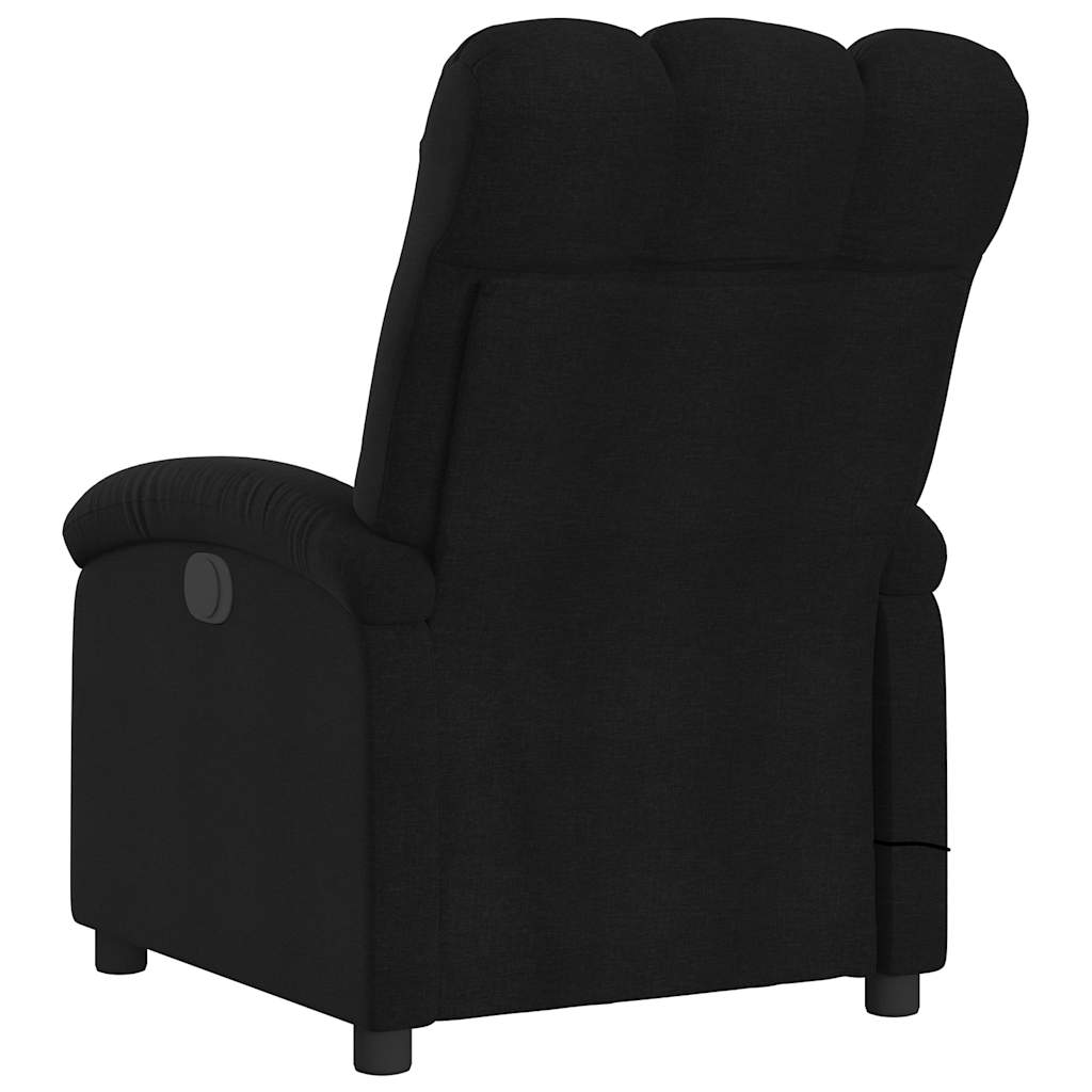 vidaXL Massagestoel met lichtgrijze stof