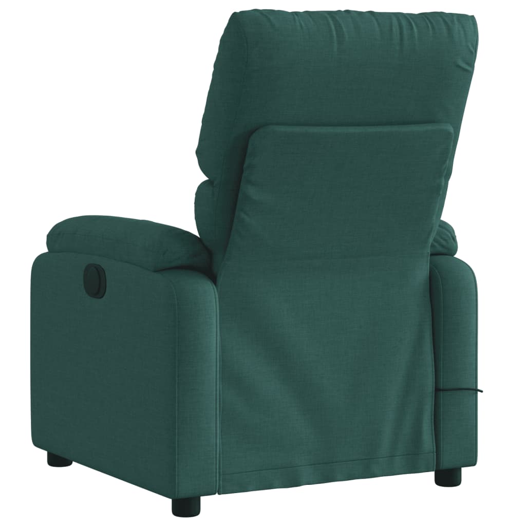 vidaXL Massagestoel met lichtgrijze stof