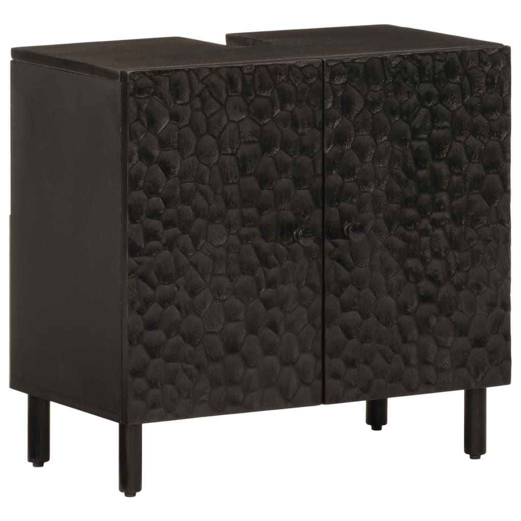 vidaXL 3-Piece Bathroom Furniture Set Solid Mango Wood