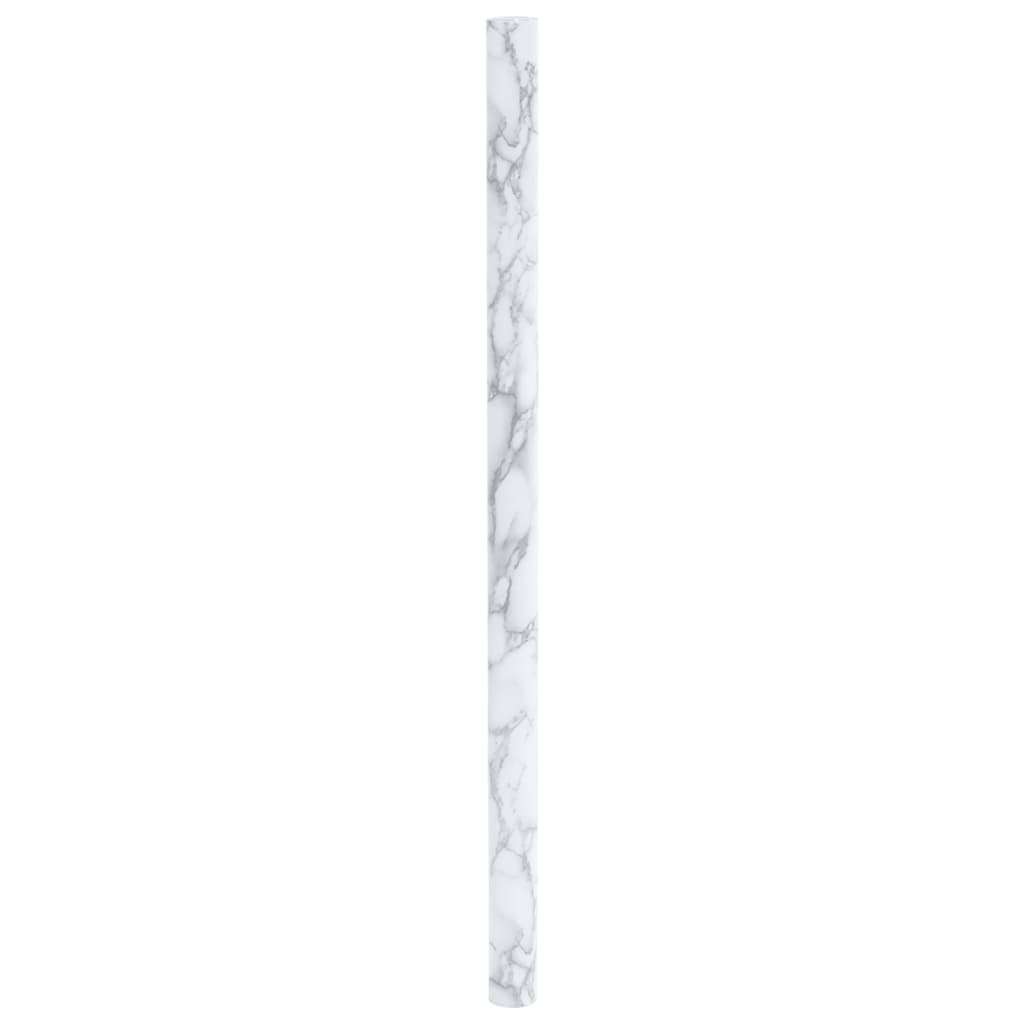 vidaXL Meubelfolies zelfklevend 90x500 cm PVC marmerzwart