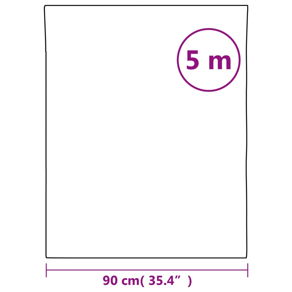 vidaXL Meubelfolies zelfklevend 90x500 cm PVC marmerzwart