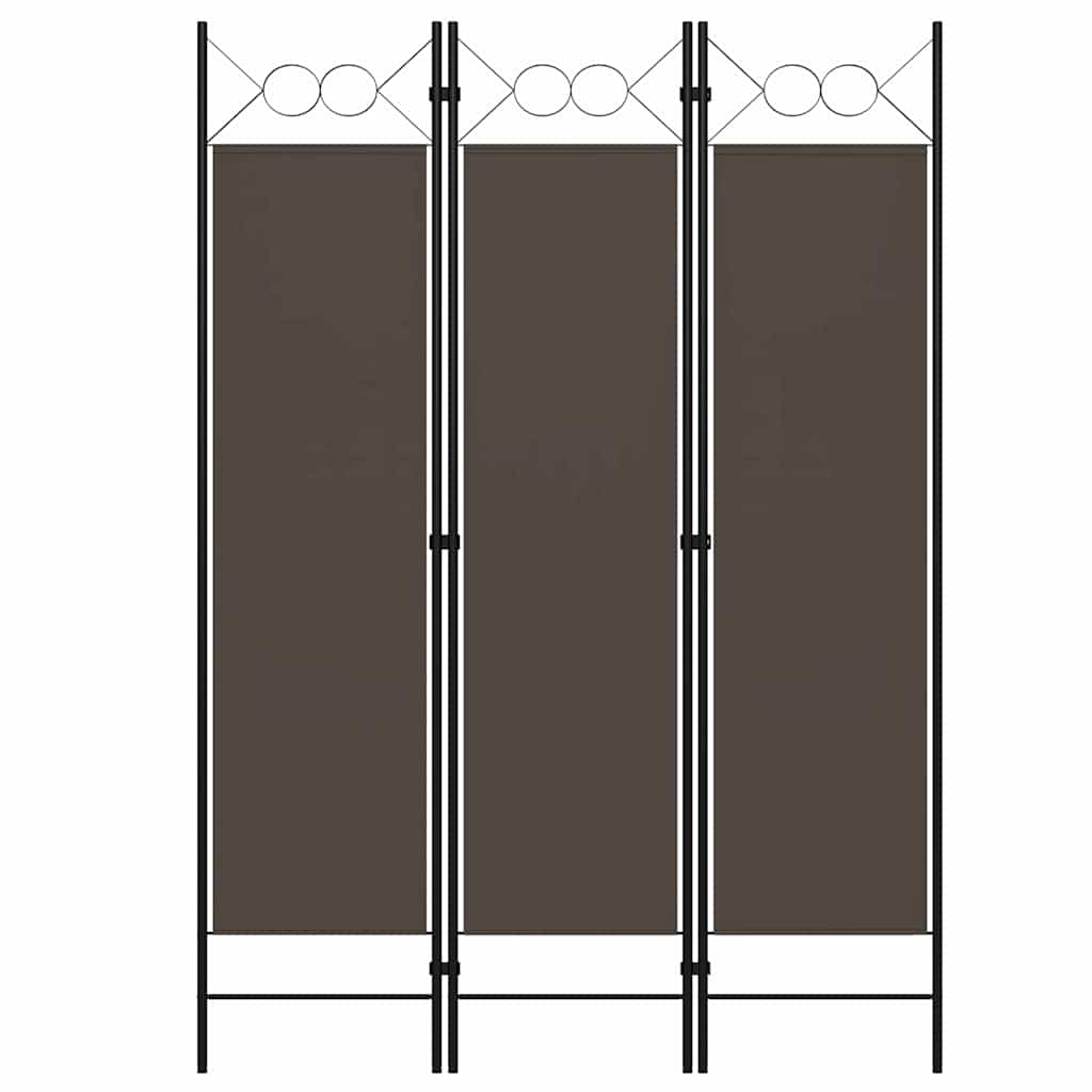 vidaXL Kamerscherm met 4 panelen 160x180 cm antraciet
