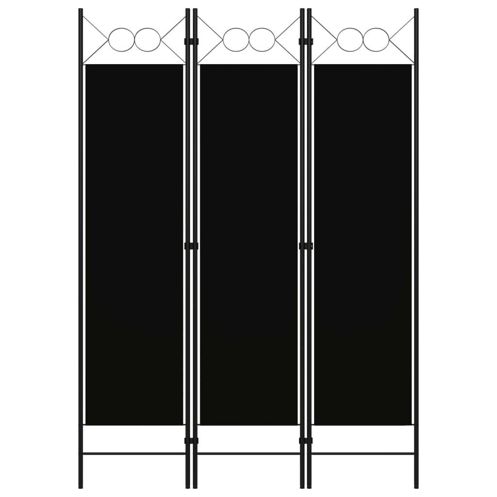 vidaXL Kamerscherm met 4 panelen 160x180 cm antraciet