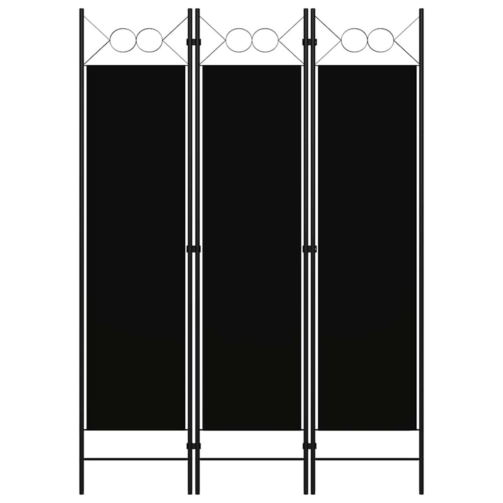 vidaXL Kamerscherm met 4 panelen 160x180 cm antraciet