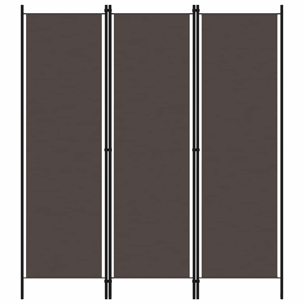 vidaXL Kamerscherm met 4 panelen 200x180 cm wit