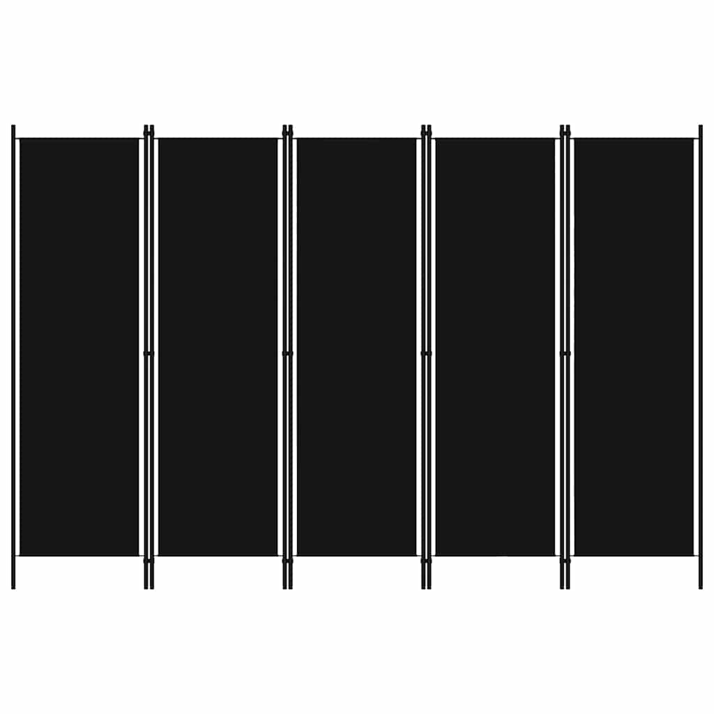 vidaXL Kamerscherm met 4 panelen 200x180 cm wit