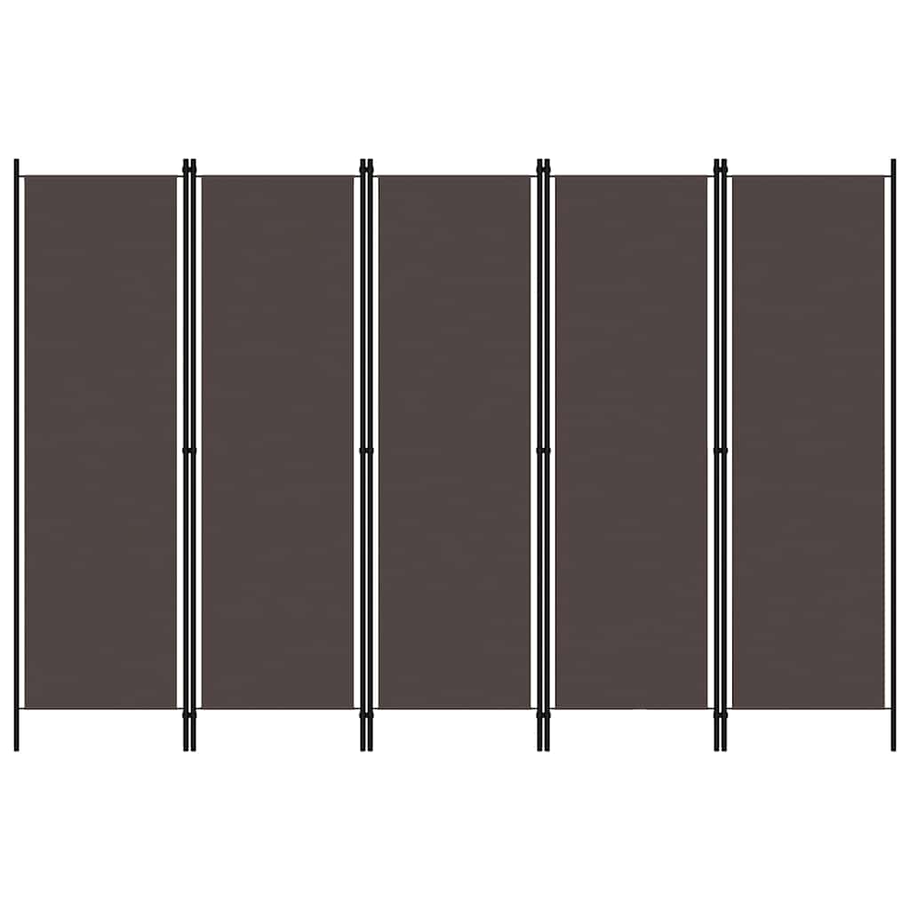 vidaXL Kamerscherm met 4 panelen 200x180 cm wit