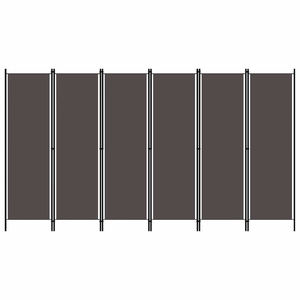 vidaXL Kamerscherm met 4 panelen 200x180 cm wit
