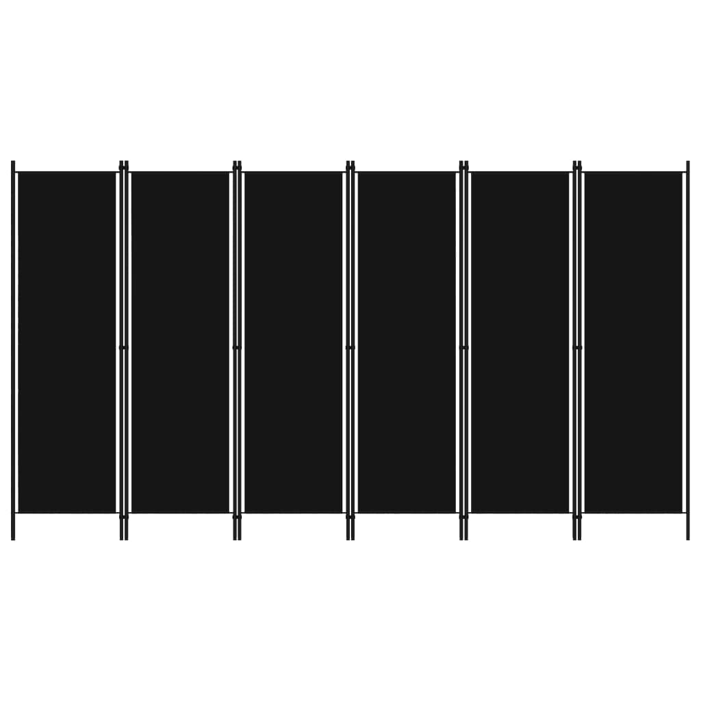 vidaXL Kamerscherm met 4 panelen 200x180 cm wit