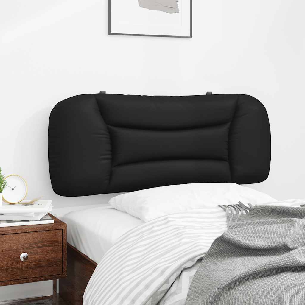 vidaXL Hoofdbordkussen "Hvar" 183 cm kunstleer zwart